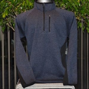 BEVERLY HILLS POLO CLUB 1/4 ZIPPER PULLOVER NWT